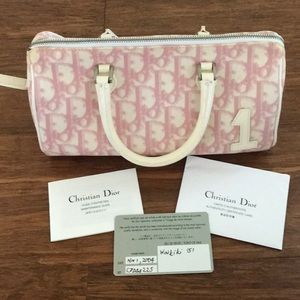 Vintage Dior Mini Boston Bag
